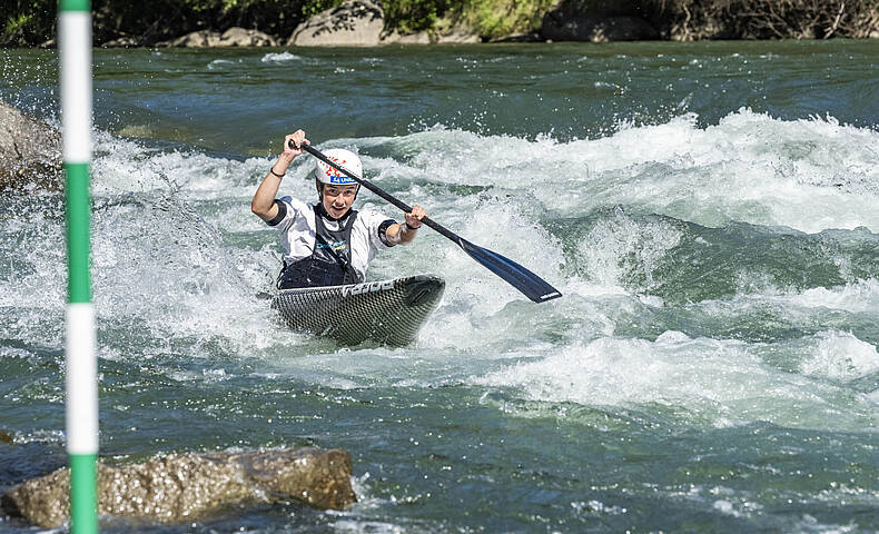 Wildwasserarena Flattach Wildwasser Kajak