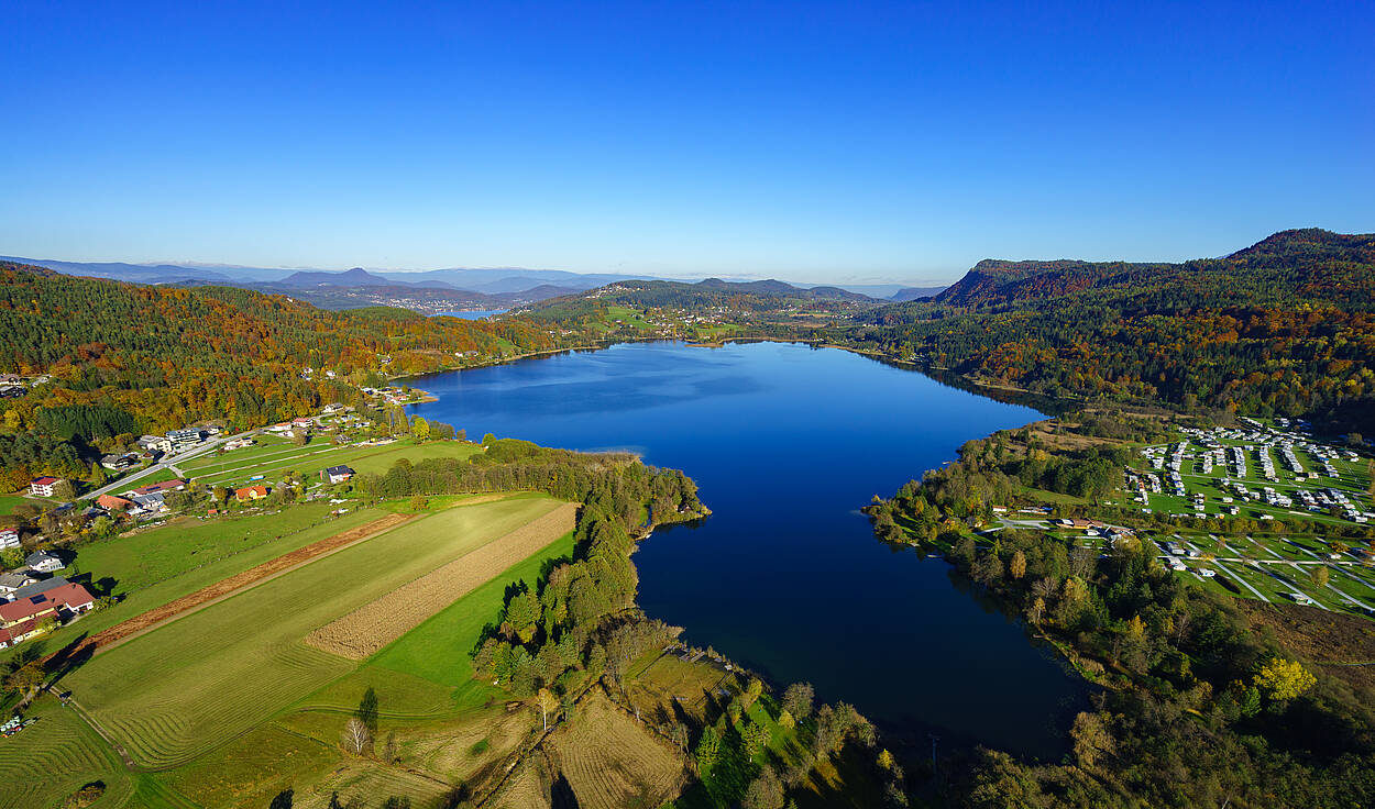 Blick auf den Keutschacher See