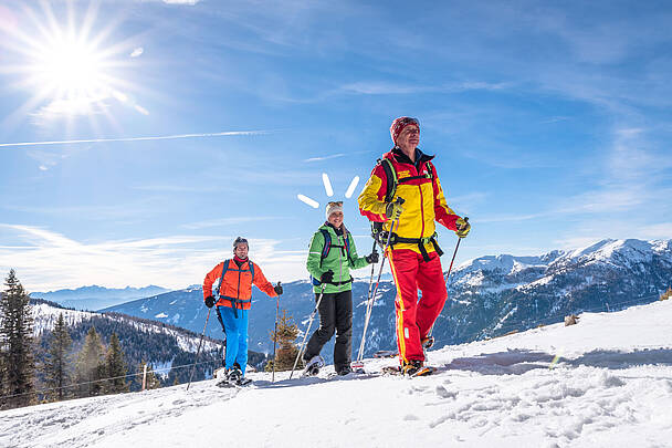 Schneeschuhwandern in Bad Kleinkirchheim