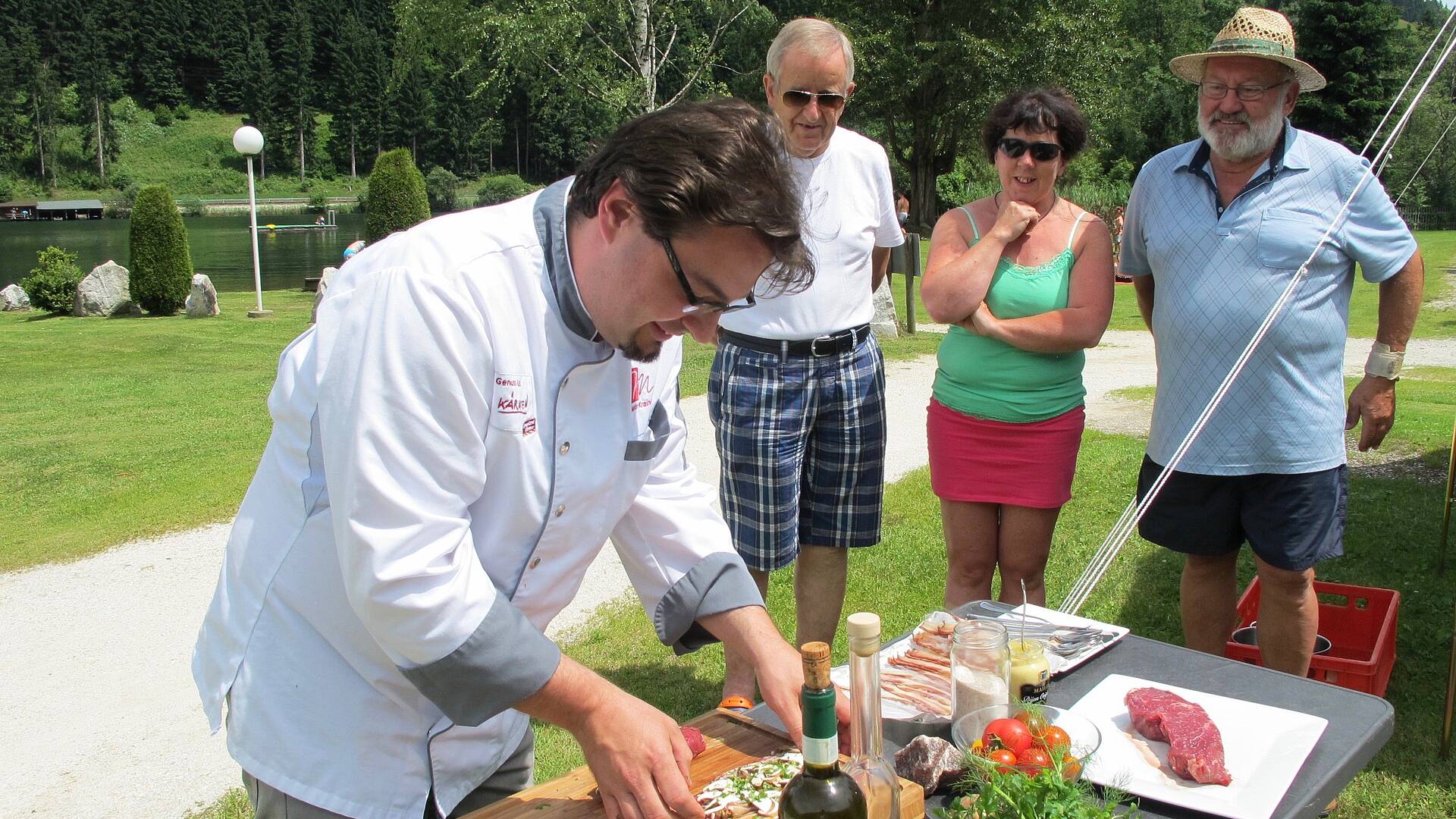 Grillen am Campingplatz mit Marco Krainer