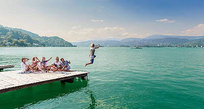 Geschmack der Kindheit_Picknick am See mit Sprung ins Wasser