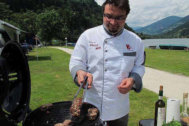 Grillen am Campingplatz mit Marco Krainer