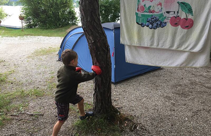 Am Campingplatz Anderwald