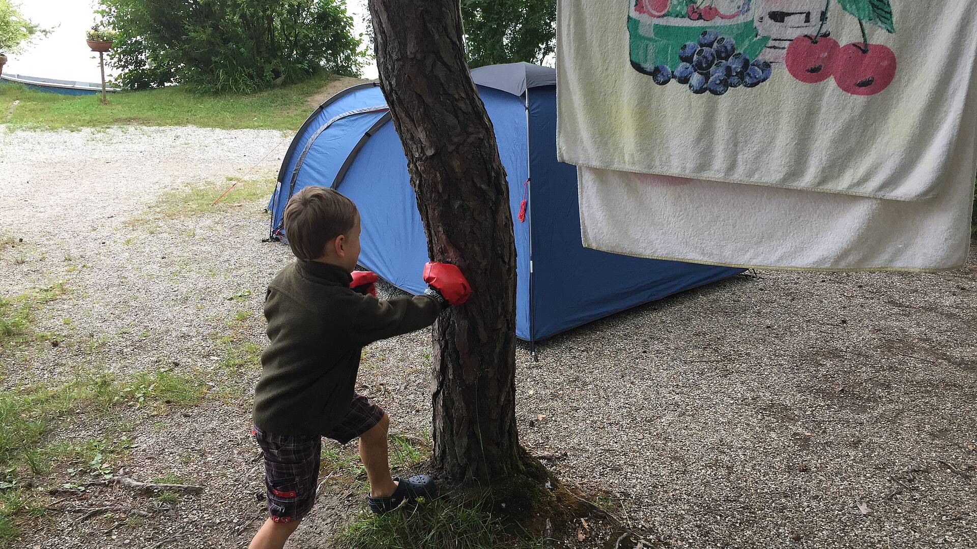 Am Campingplatz Anderwald