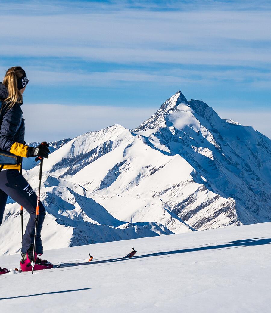 Skitourgehen am Hilmersberg