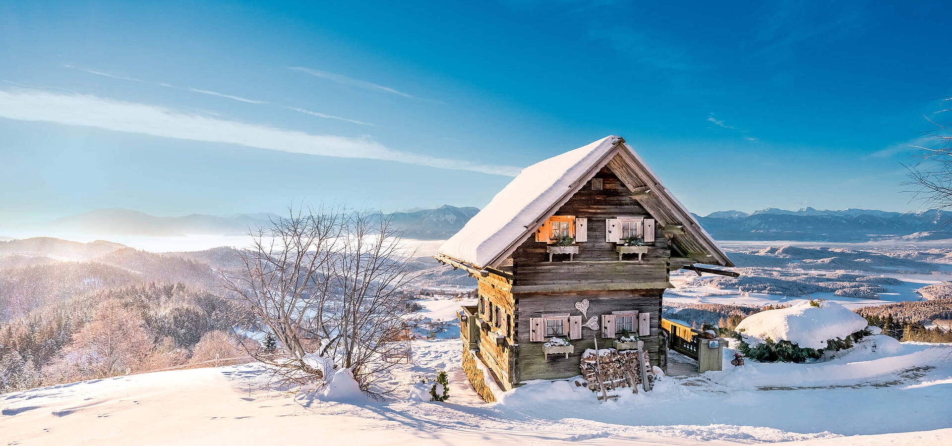 Winterlandschaft Magdalensberg